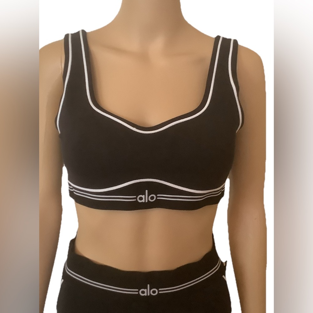 Alo airbrush set 2 pcs legging and sport bra Medium women’s sportswear’s - Picture 10 of 11